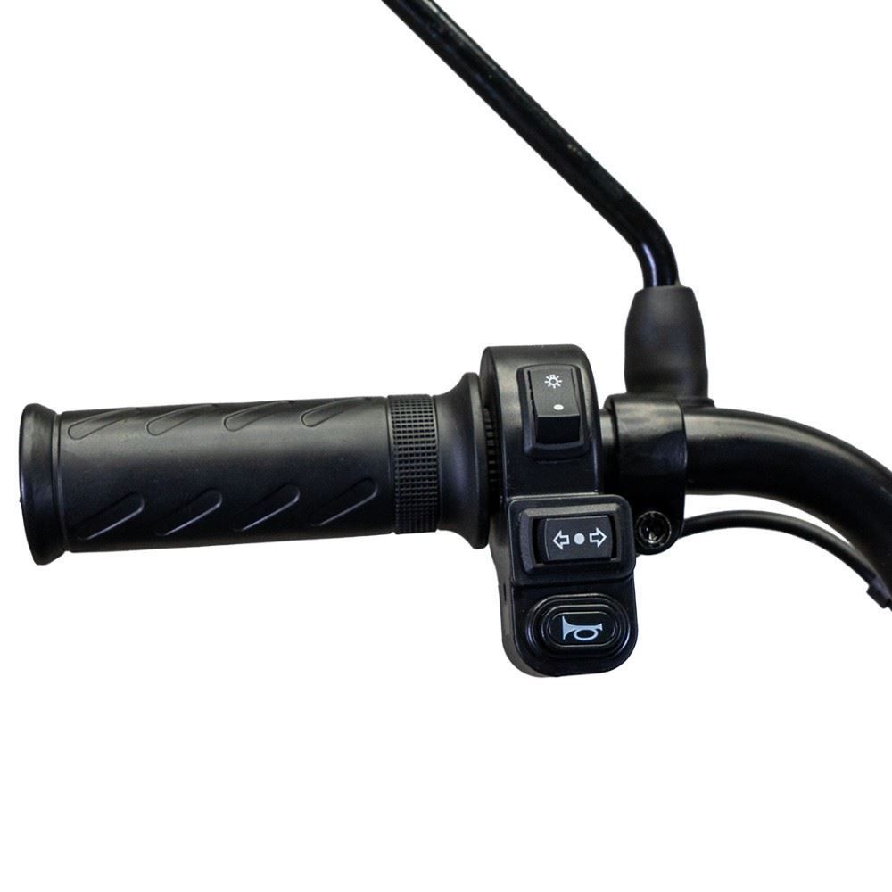 Bicicleta Elétrica Wehawk Wx-03 Basket 800W Bateria 48V - Azul