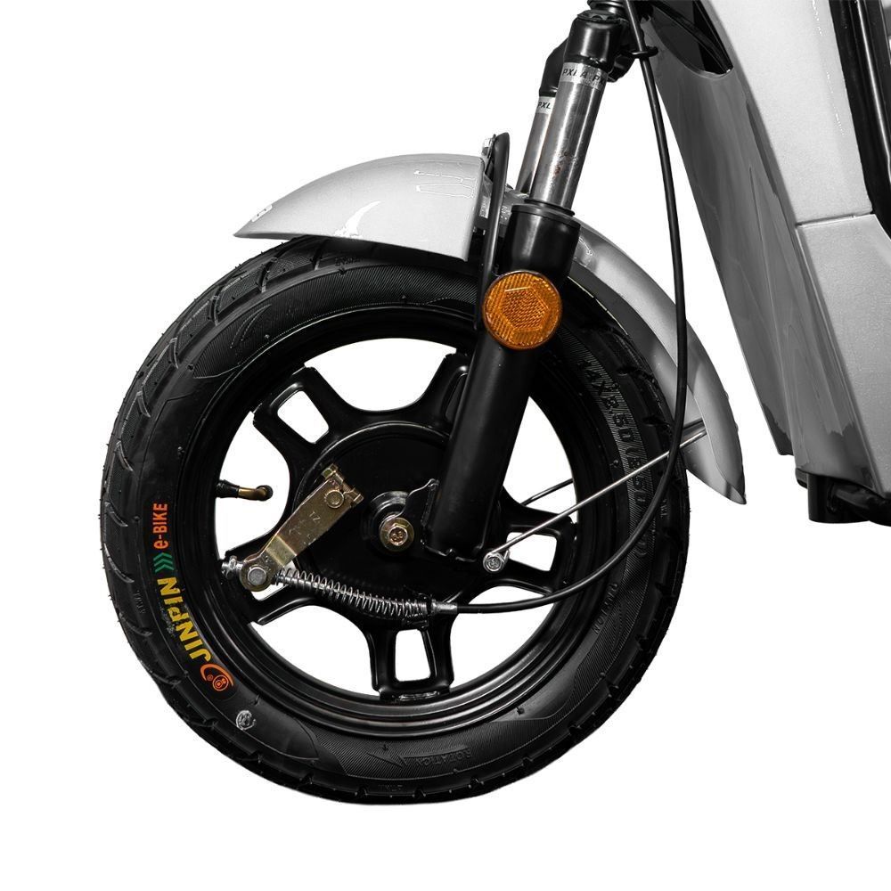 Bicicleta Elétrica Wehawk Wx-03 Basket 800W Bateria 48V - Branco