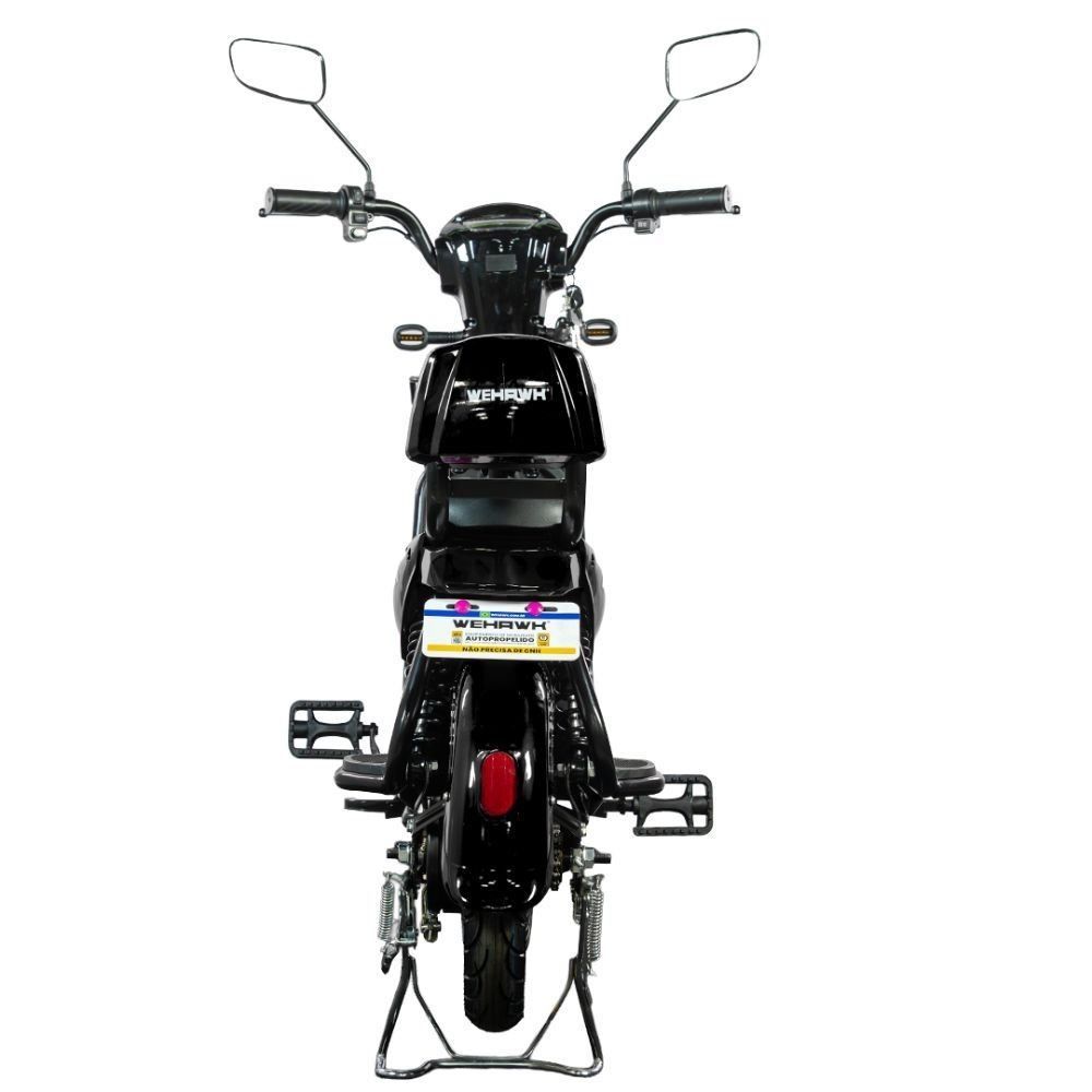 Bicicleta Elétrica Wehawk Wx-03 Basket 800W Bateria 48V - Preto