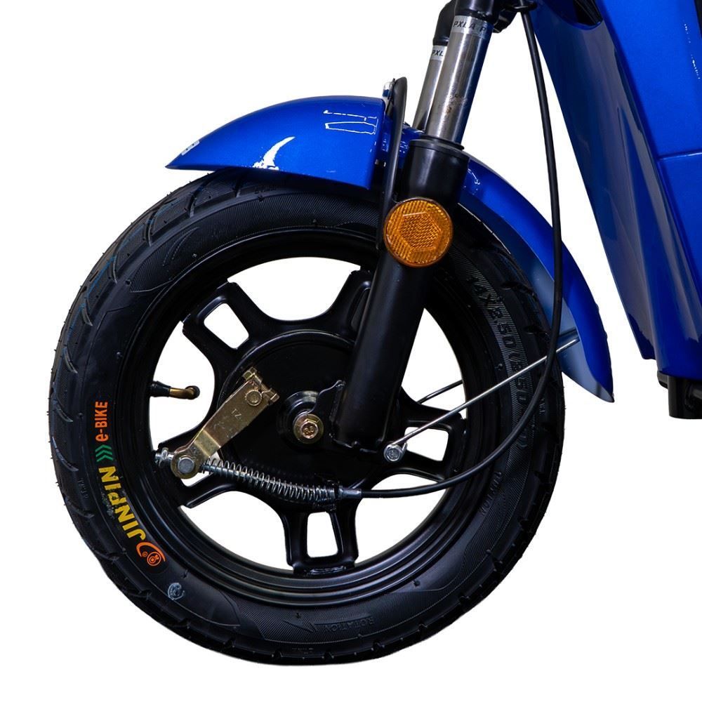 Bicicleta Elétrica Wehawk Wx-03 Basket 800W Bateria Lítio 48V - Azul