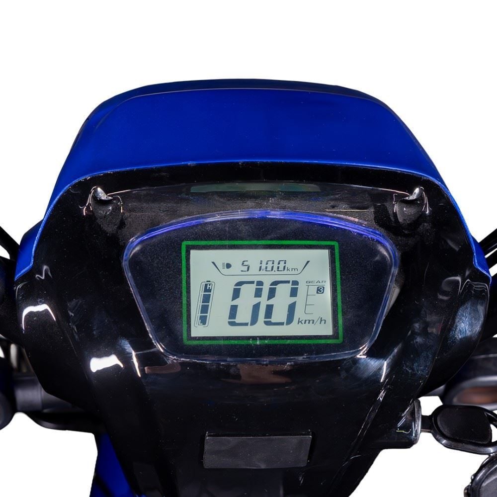 Bicicleta Elétrica Wehawk Wx-03 Basket 800W Bateria Lítio 48V - Azul