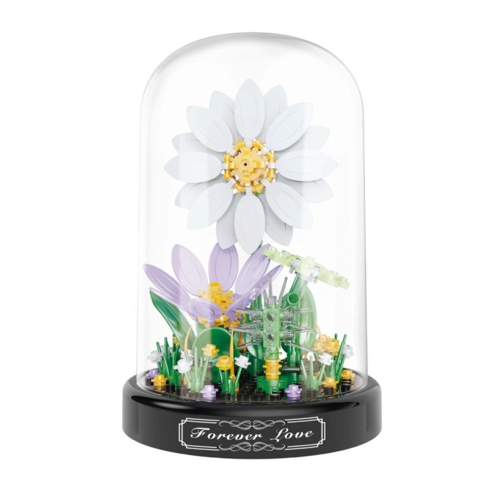 Blocos De Montar Flores Margarida Havan Toys - HBR0918 