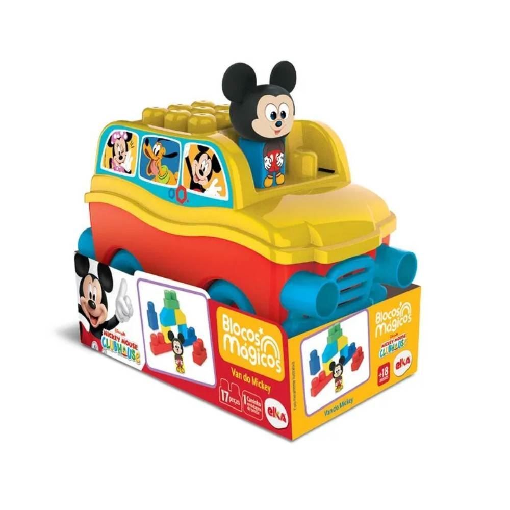 Blocos Mágicos Van Do Mickey Elka - 1321