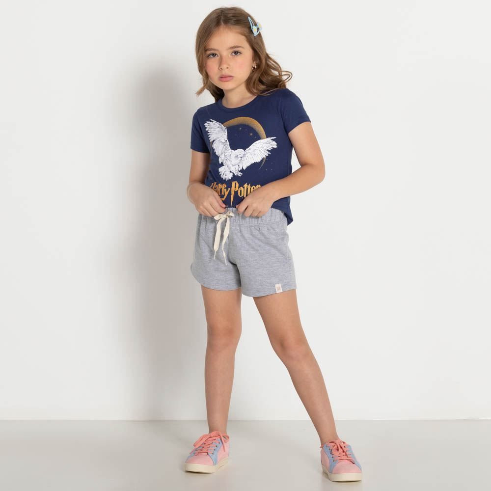 Blusa 4 a 10 anos Harry Potter Coruja Bandup