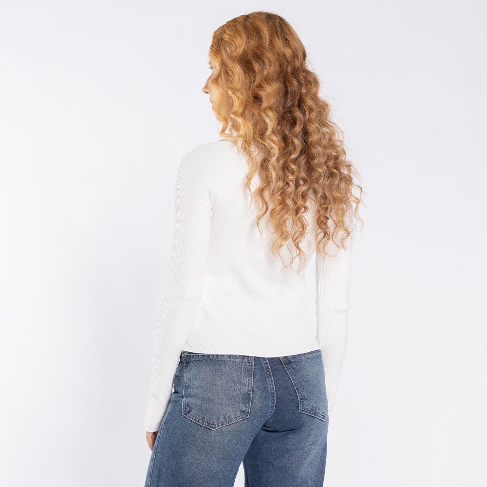 Blusa Feminina De Tricot Manga Longa Boby Blues