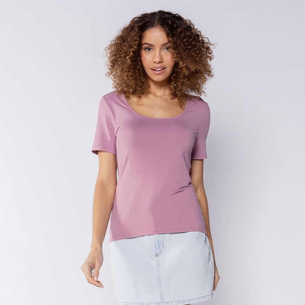 Blusa Feminina Em Poliamida Patricia Foster