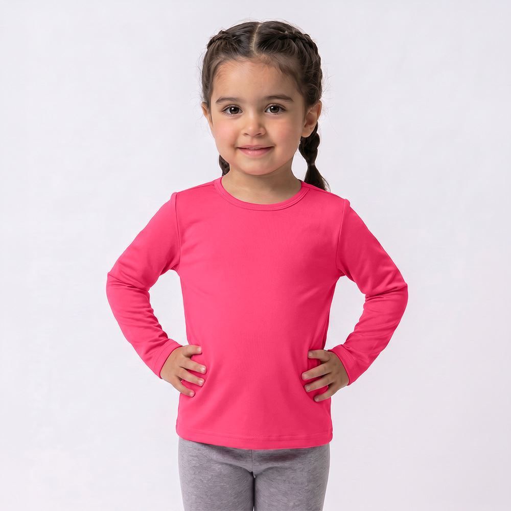 Blusa Térmica Infantil Menina 1 a 3 Anos Yoyo Kids