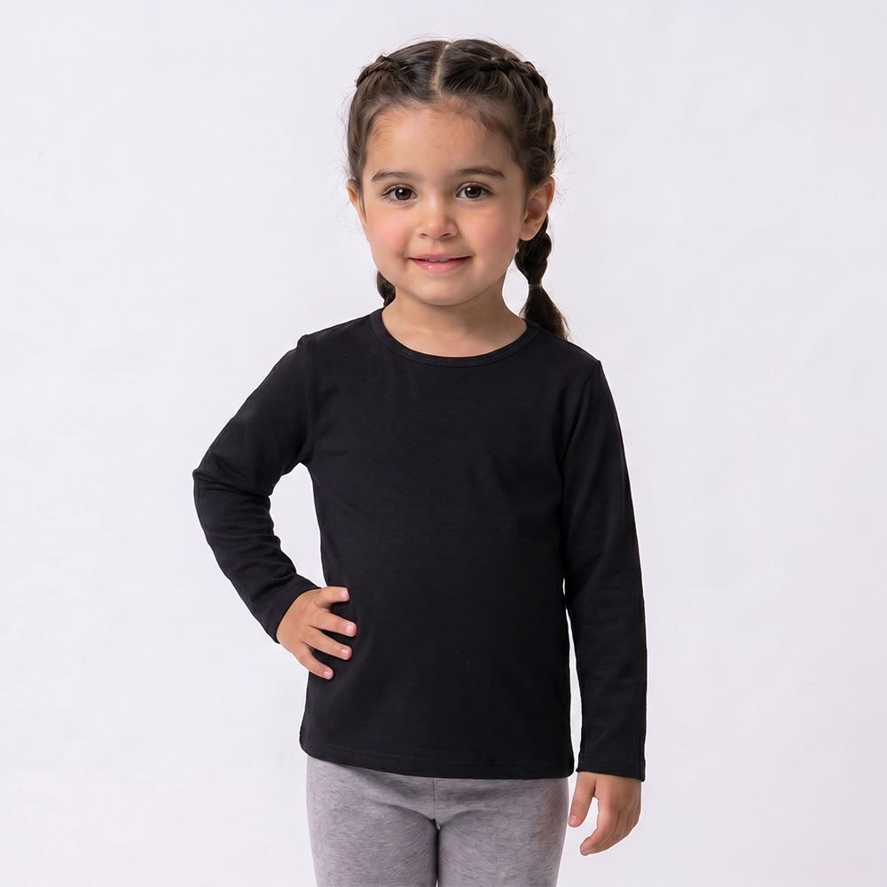 Blusa Térmica Infantil Menina 1 a 3 Anos Yoyo Kids