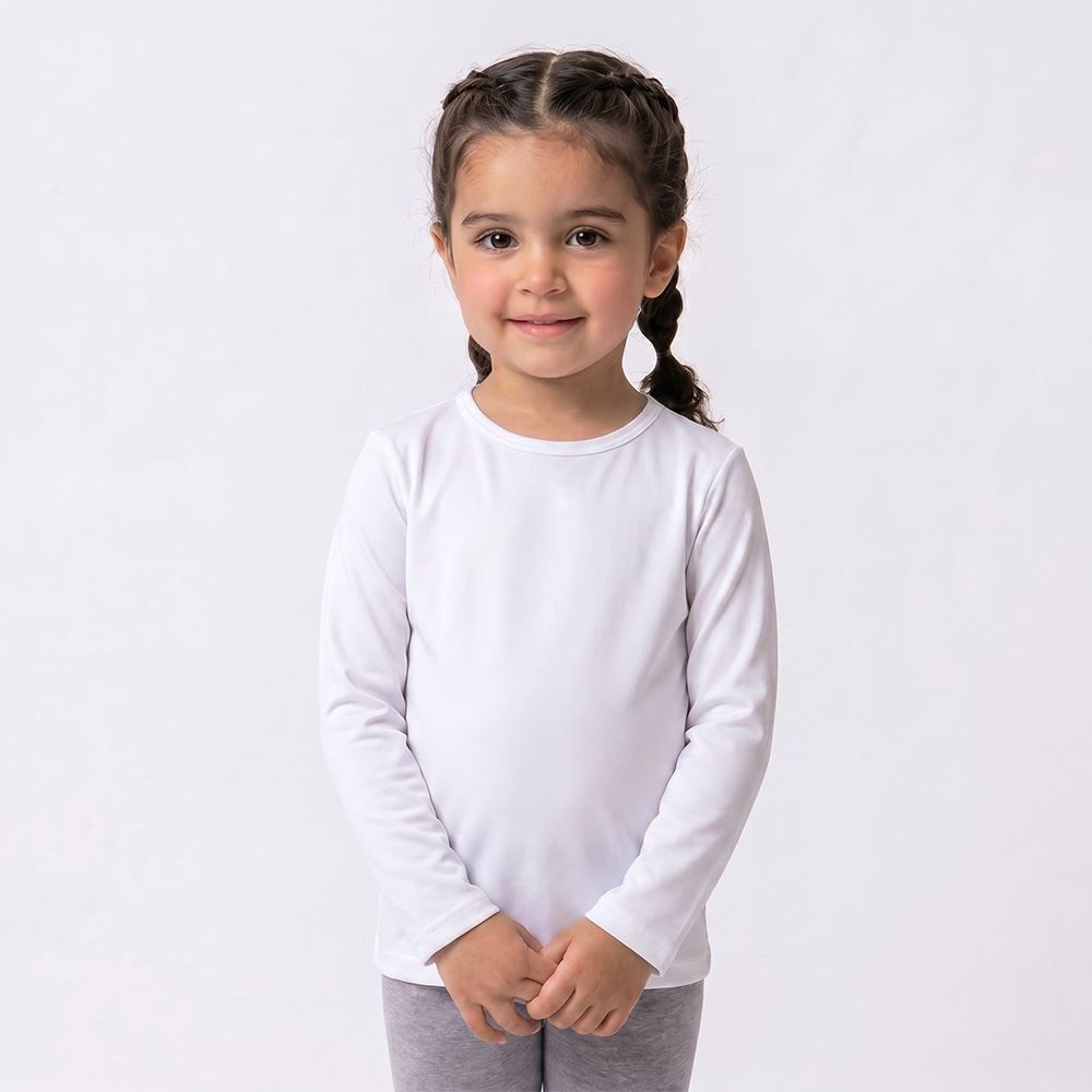 Blusa Térmica Infantil Menina 1 a 3 Anos Yoyo Kids