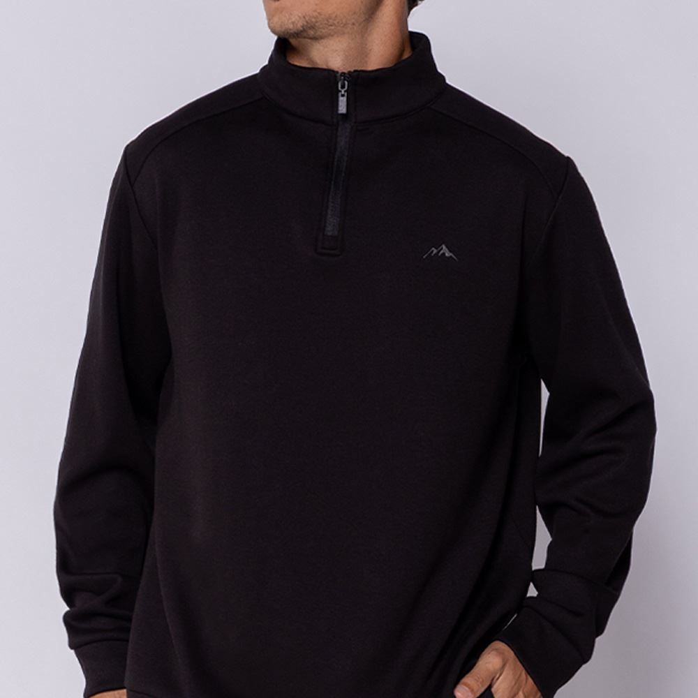 Blusão Masculino Gola Alta Com Zíper Marc Alain