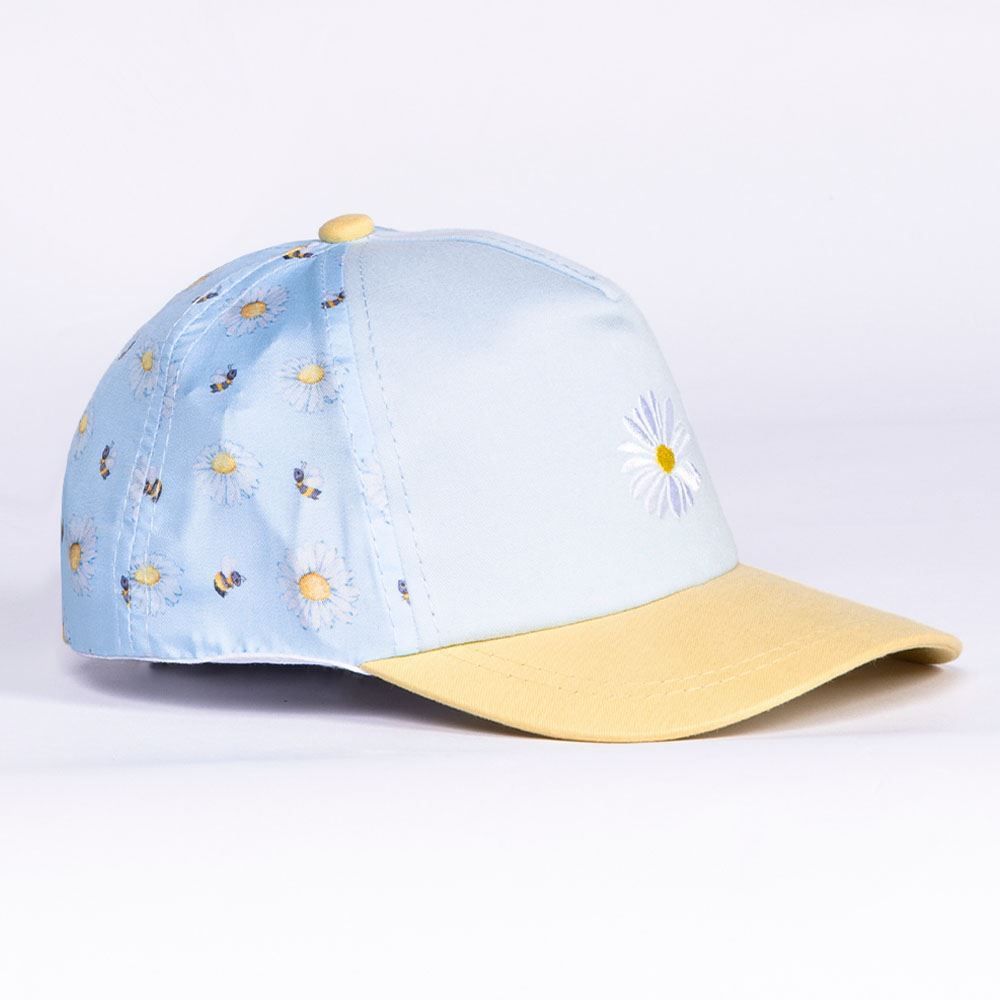 Boné Infantil Menina 1 a 3 Anos Margarida Yoyo Kids - Azul