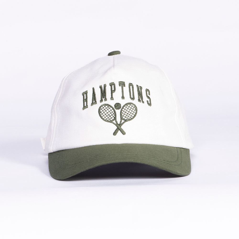 Boné Infantil Menino 4 a 10 Anos Hamptons Hot Dog - Off White