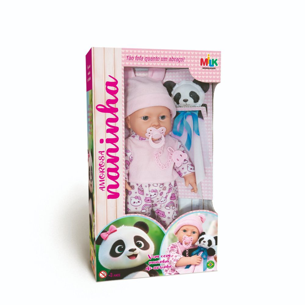 Boneca Amorosa Naninha Milk