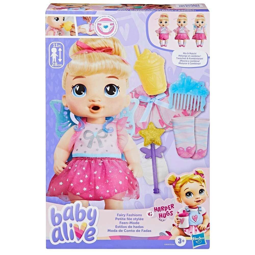 Boneca Baby Alive Moda Conta de Fadas Hasbro