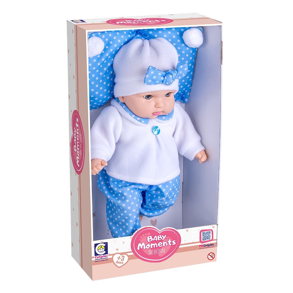 Boneca Baby Moments Menino