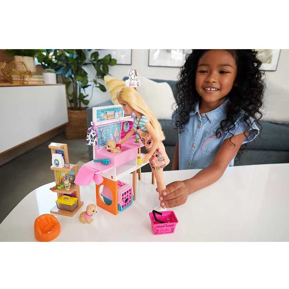 Boneca Barbie Estate Pet Shop Mattel - GRG90