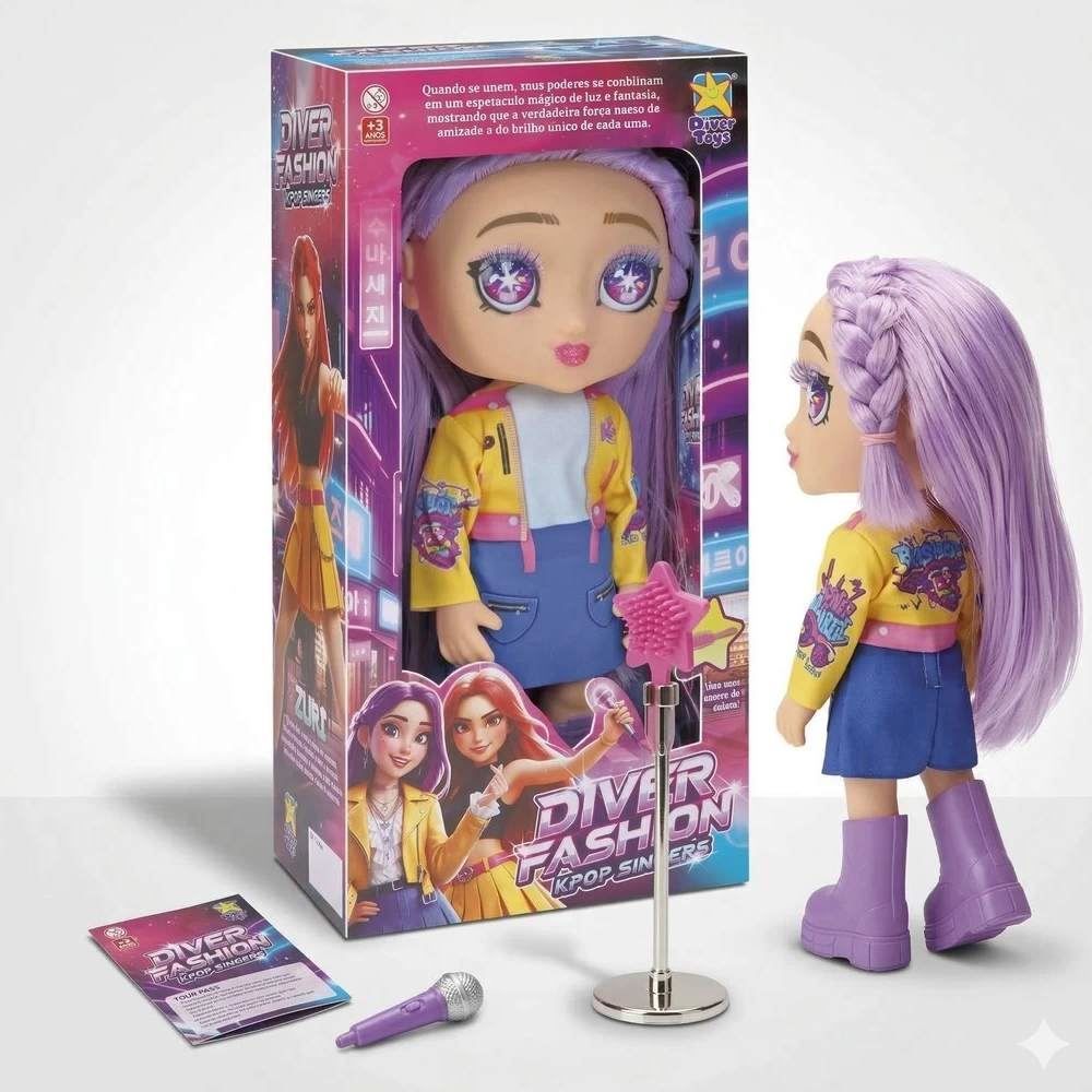 Boneca Fashion K-Pop Singers Sora Divertoys