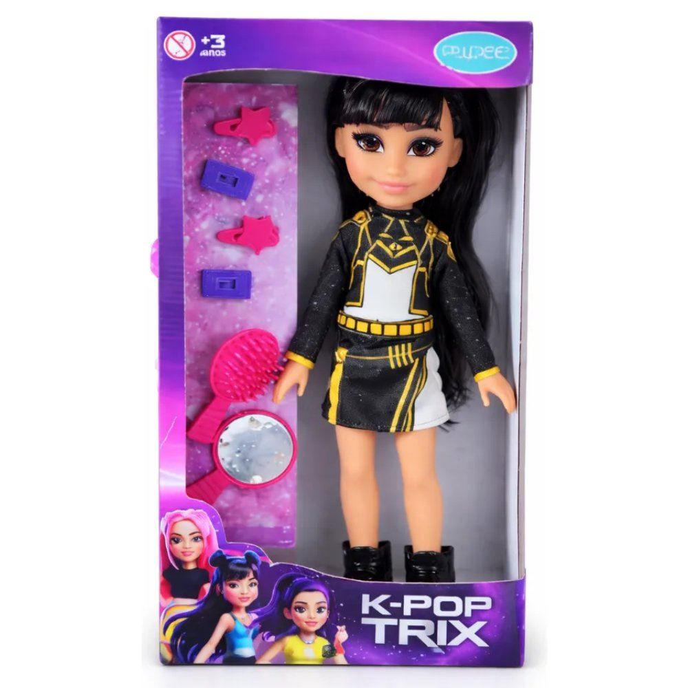 Boneca K-Pop Trix Gold Aria Pupee