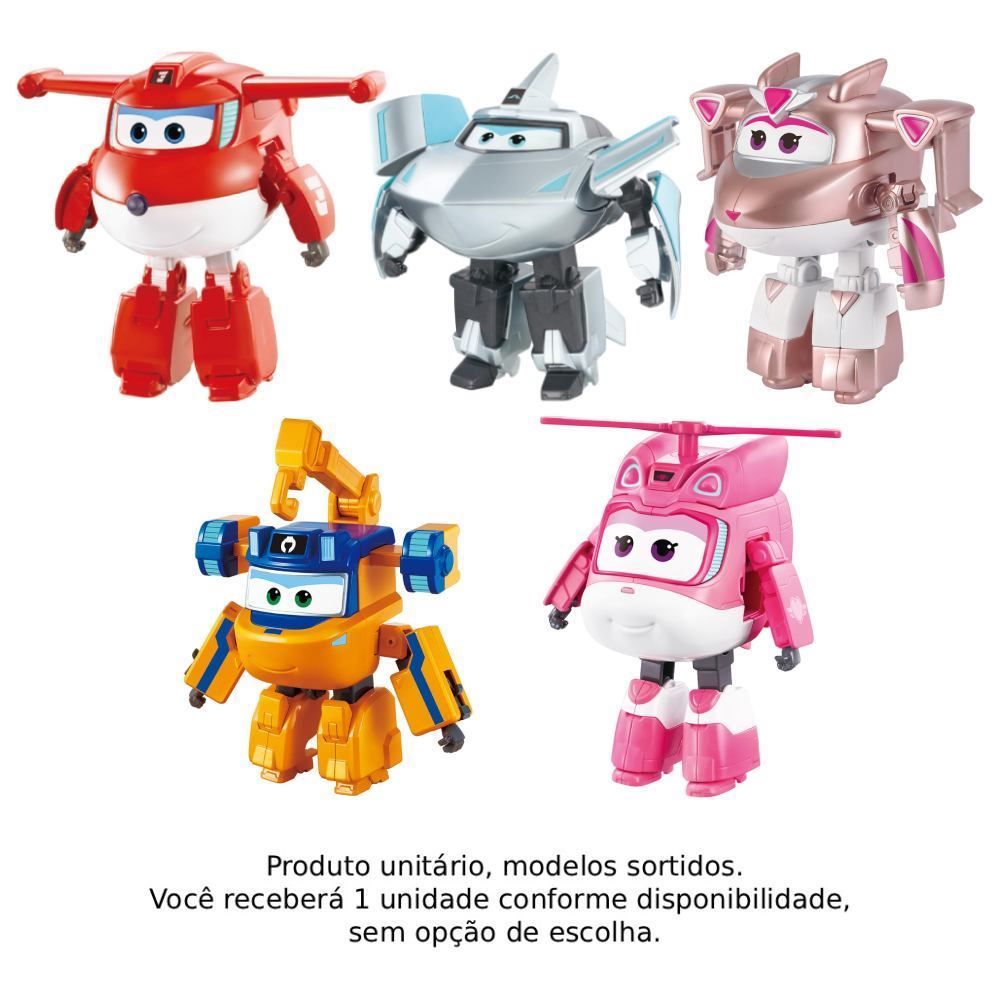 Boneco 2 em 1 Super Wings Sunny Brinquedos - Sortido