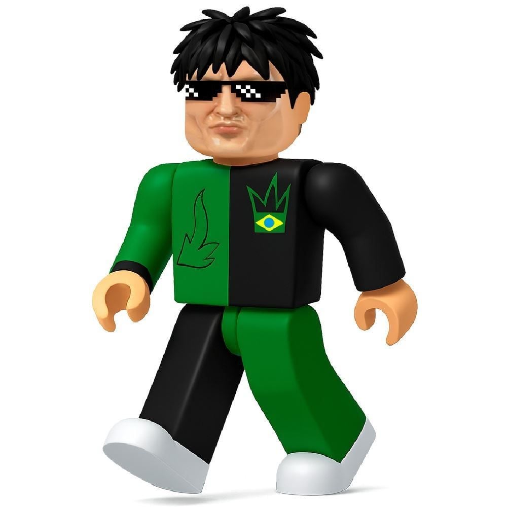 Boneco Articulado Lucas Clash On Creativeblox Algazarra Brinquedos