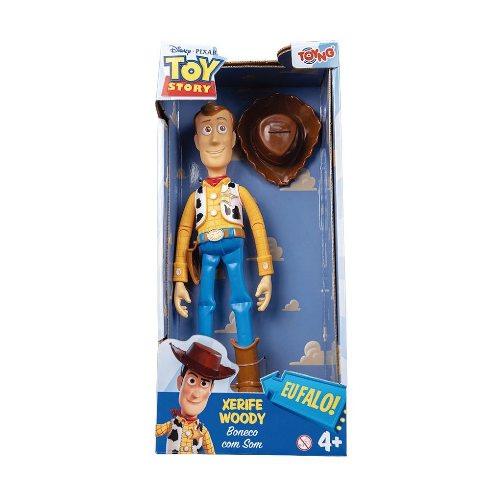 Boneco Disney Woody com Som Toyng - 51039