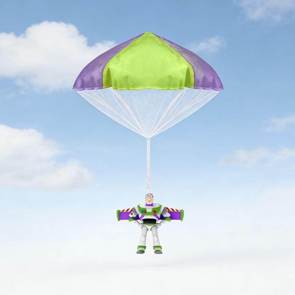 Boneco Paraquedas Toy Story 5 Toyng - Sortido