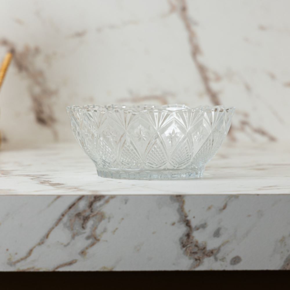 Bowl de Vidro King Lyor 300Ml - Transparente