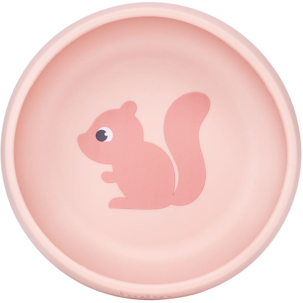 Bowl Em Silicone Com Ventosa Cloudy Buba +6M - ROSA CLARO