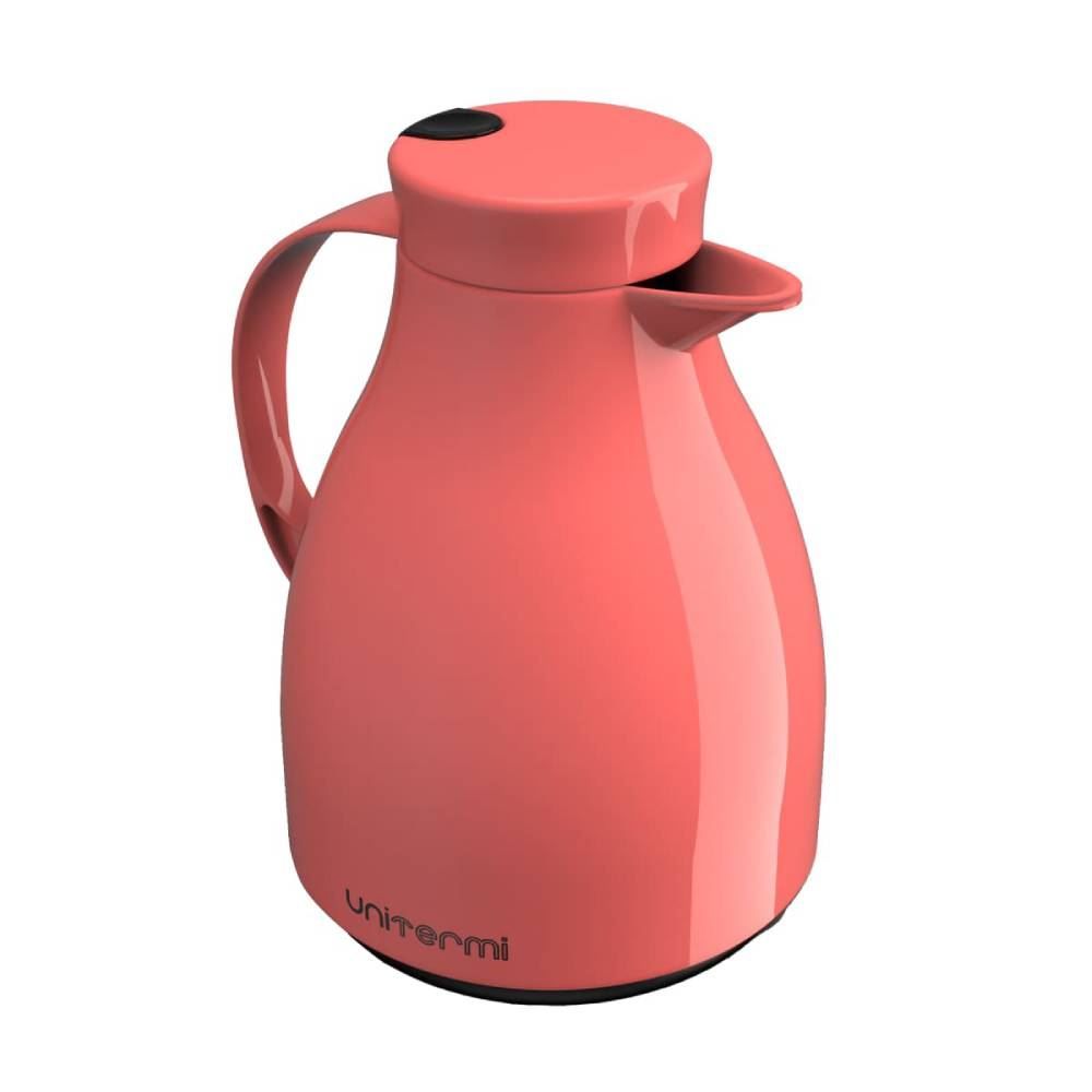 Bule Térmico Com Gatilho Paris Unitermi 1 Litro - Rosa