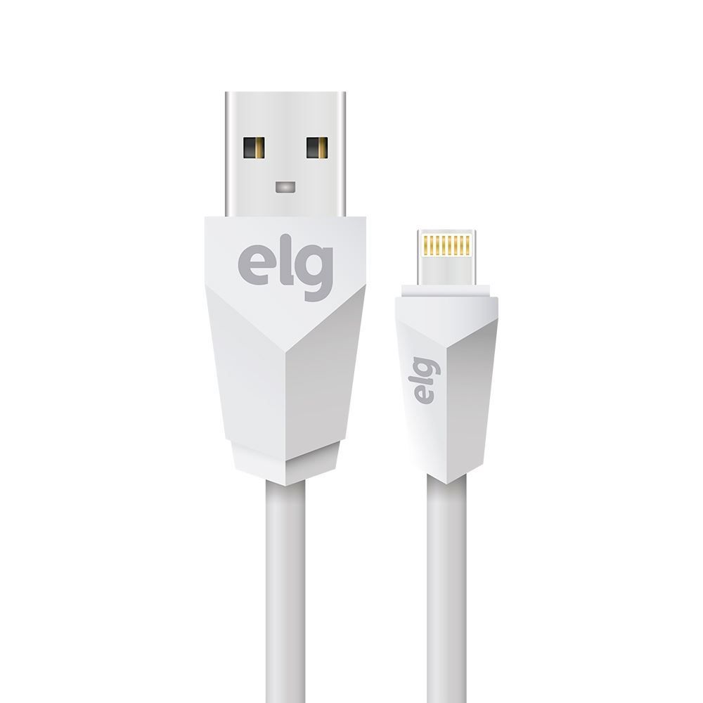 Cabo Lightning MicroUSB 2 Metros L820 ELG - Branco