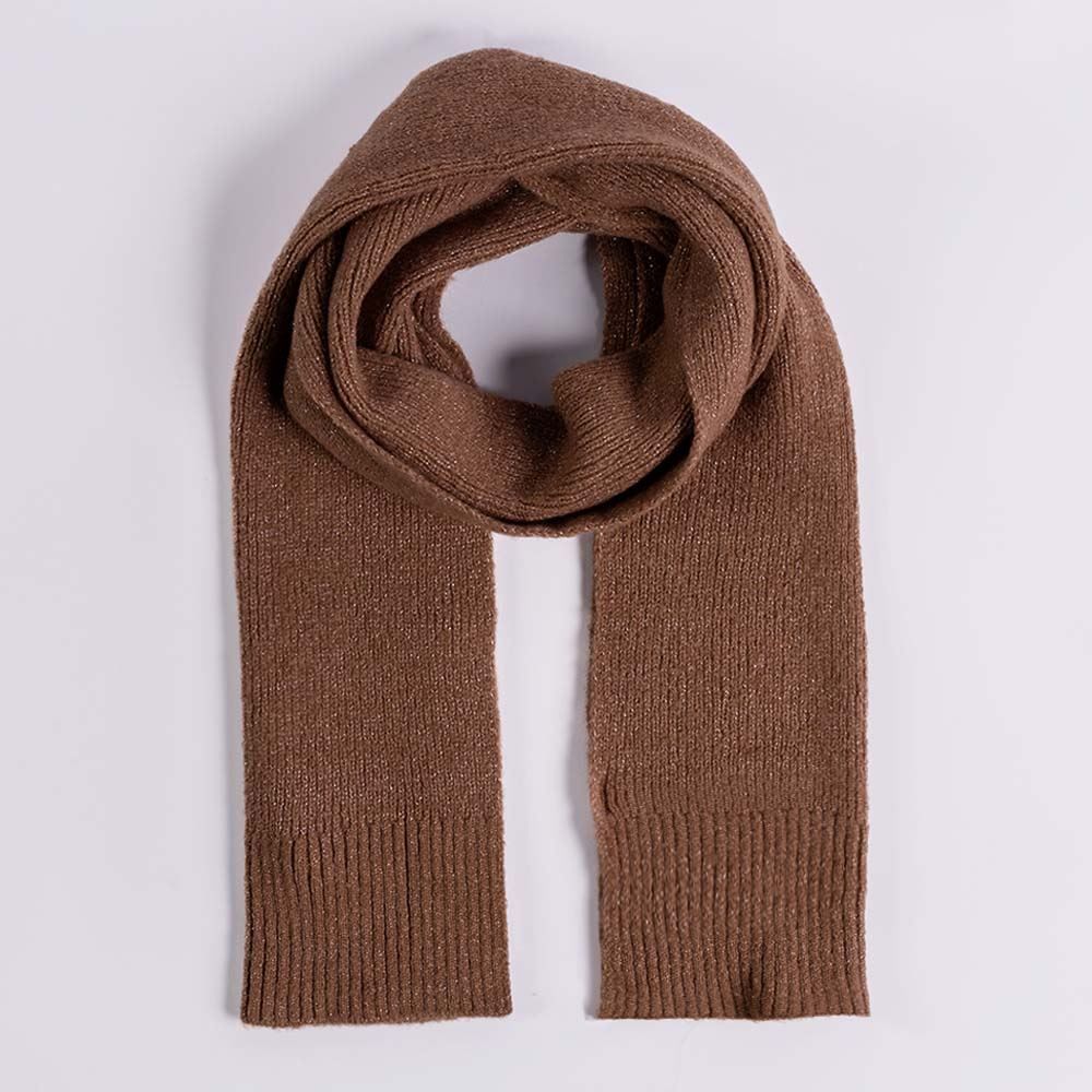 Cachecol Feminino Em Tricot Lurex Boby Blues