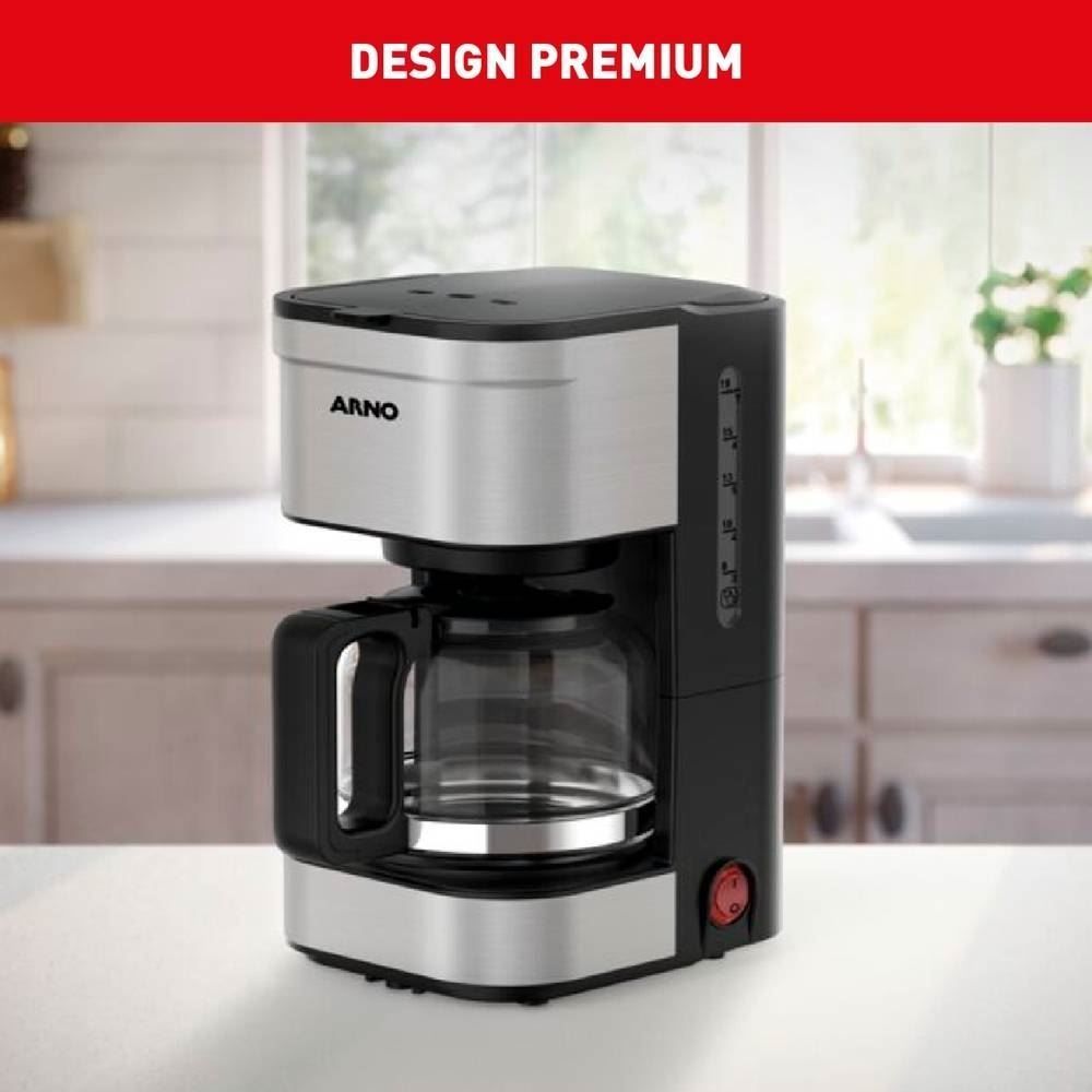 Cafeteira Elétrica Arno Preferita Inox 750ML CFPF