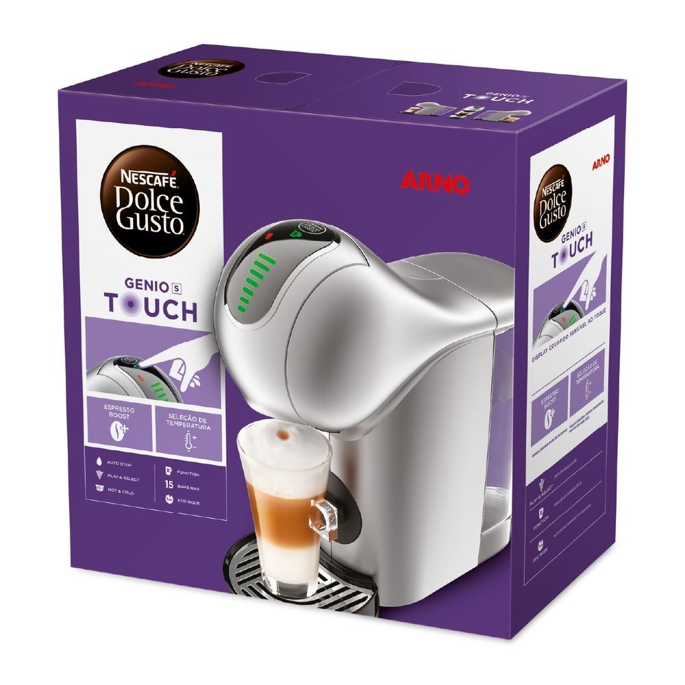 Cafeteira Arno Dolce Gusto Genio S Touch