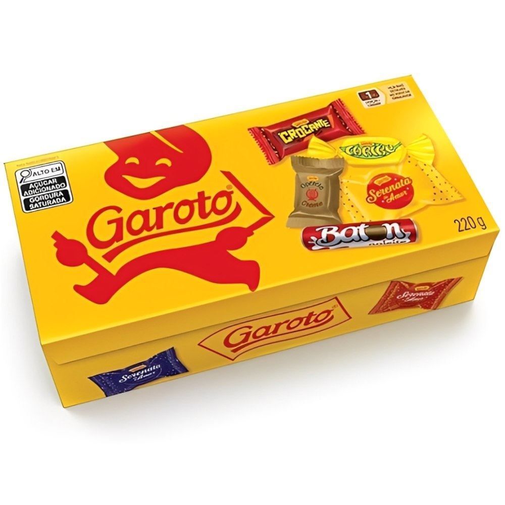 Caixa de Bombom Garoto Sortidos - 220g