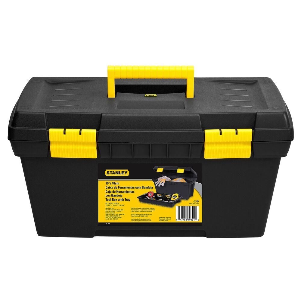 Caixa de Ferramentas 19" Básica Sem Organizador Externo - 19-301A