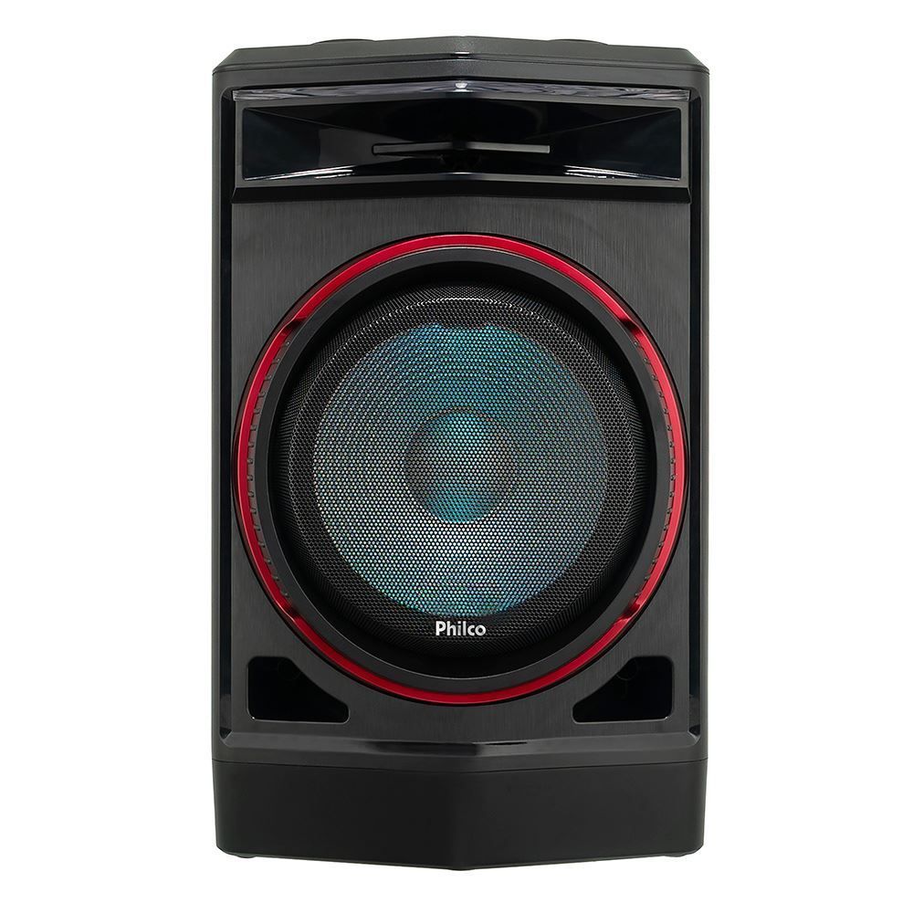 Caixa De Som Acústica Philco Flash Lights Ex Bass 750W - Bivolt
