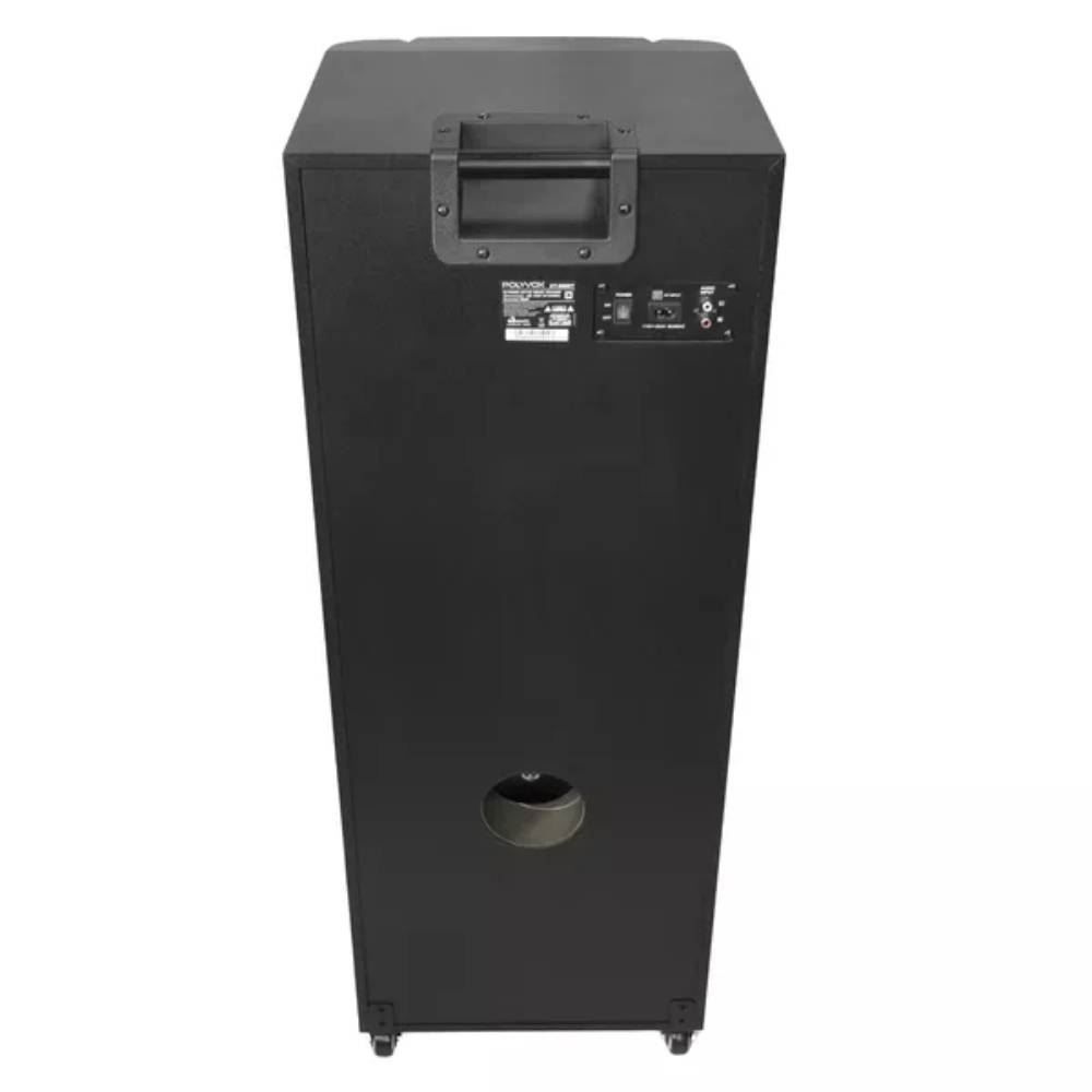 Caixa De Som Acústica Polyvox 2000W Bluetooth Xt2000t - Bivolt