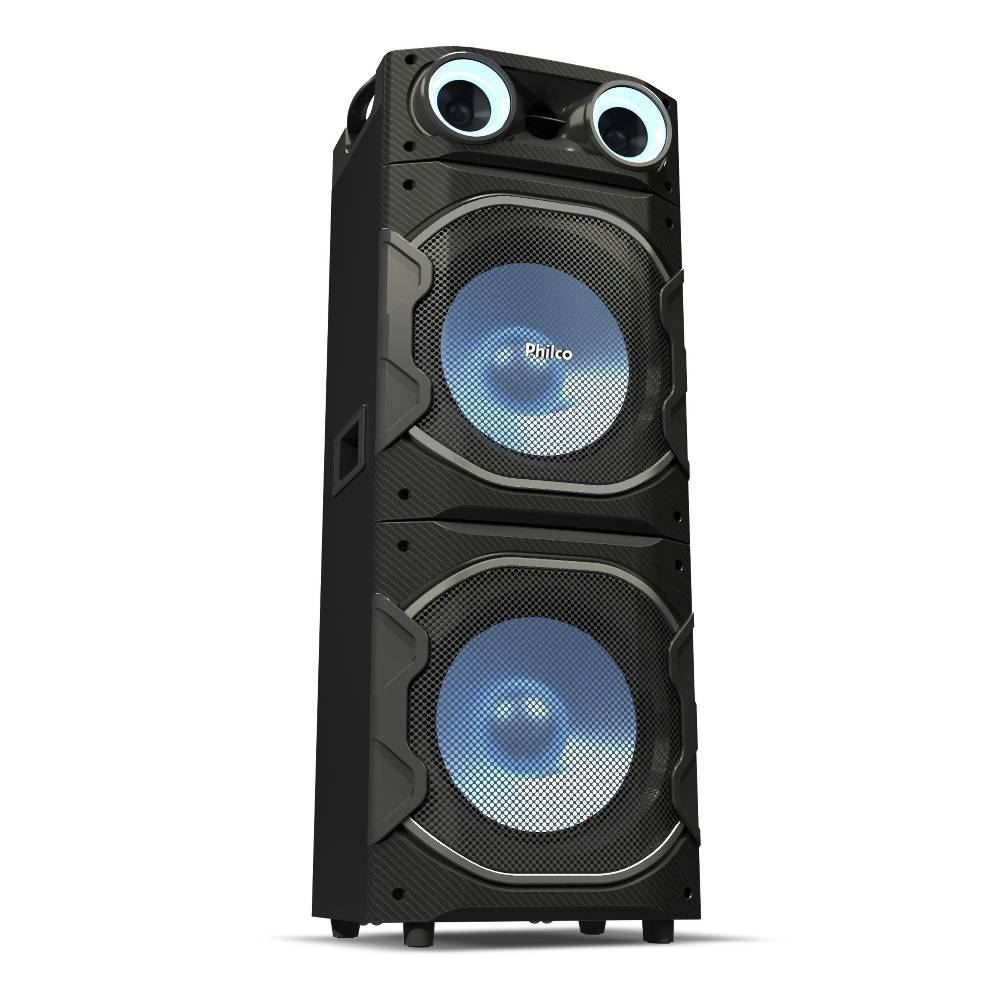 Caixa De Som Amplificada 2600W Philco Pcx26000 Flash Lights - Bivolt