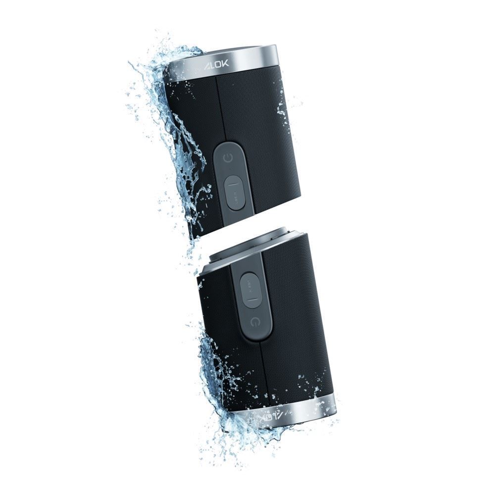 Caixa de Som Bluetooth Waaw by Alok Us 200Sb Duo - Preto