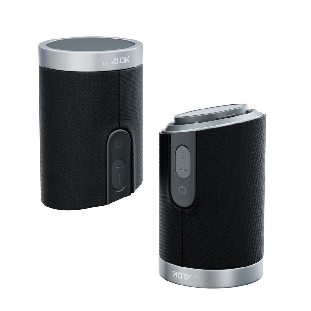 Caixa de Som Bluetooth Waaw by Alok Us 200Sb Duo - Preto