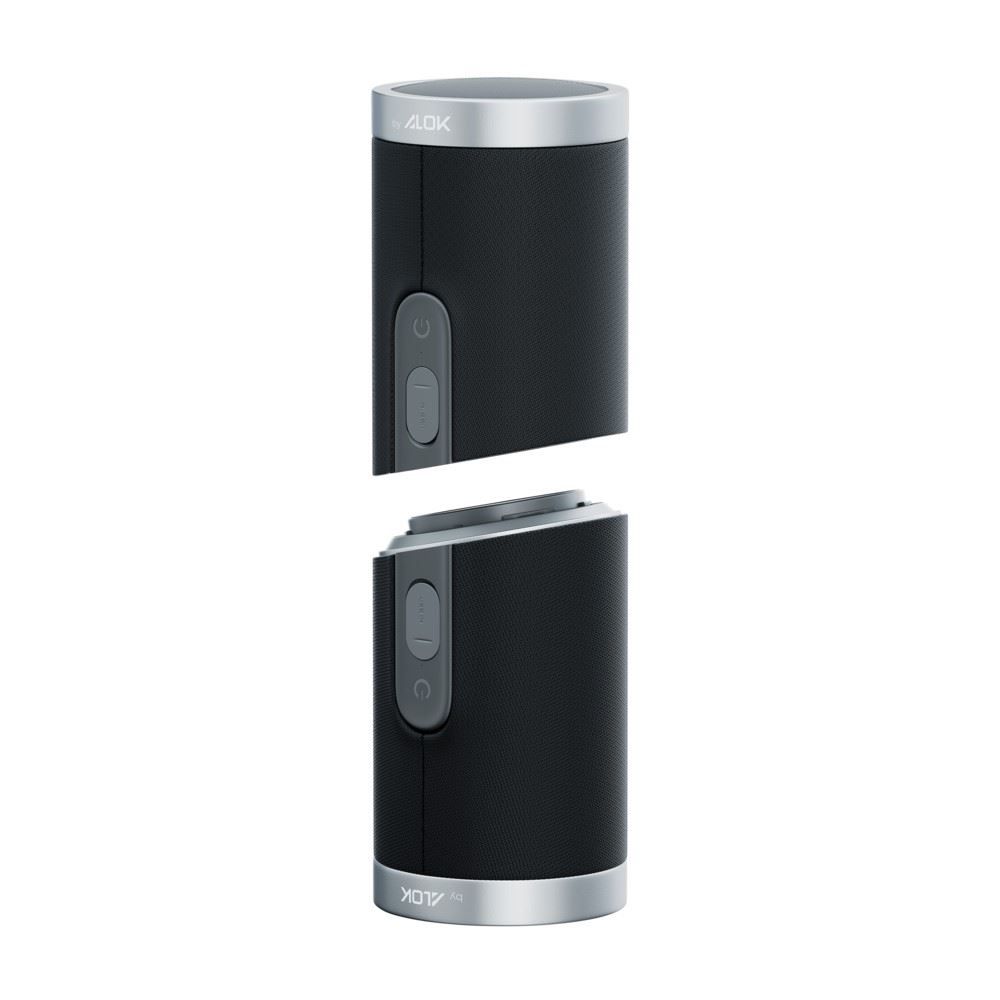 Caixa de Som Bluetooth Waaw by Alok Us 200Sb Duo - Preto