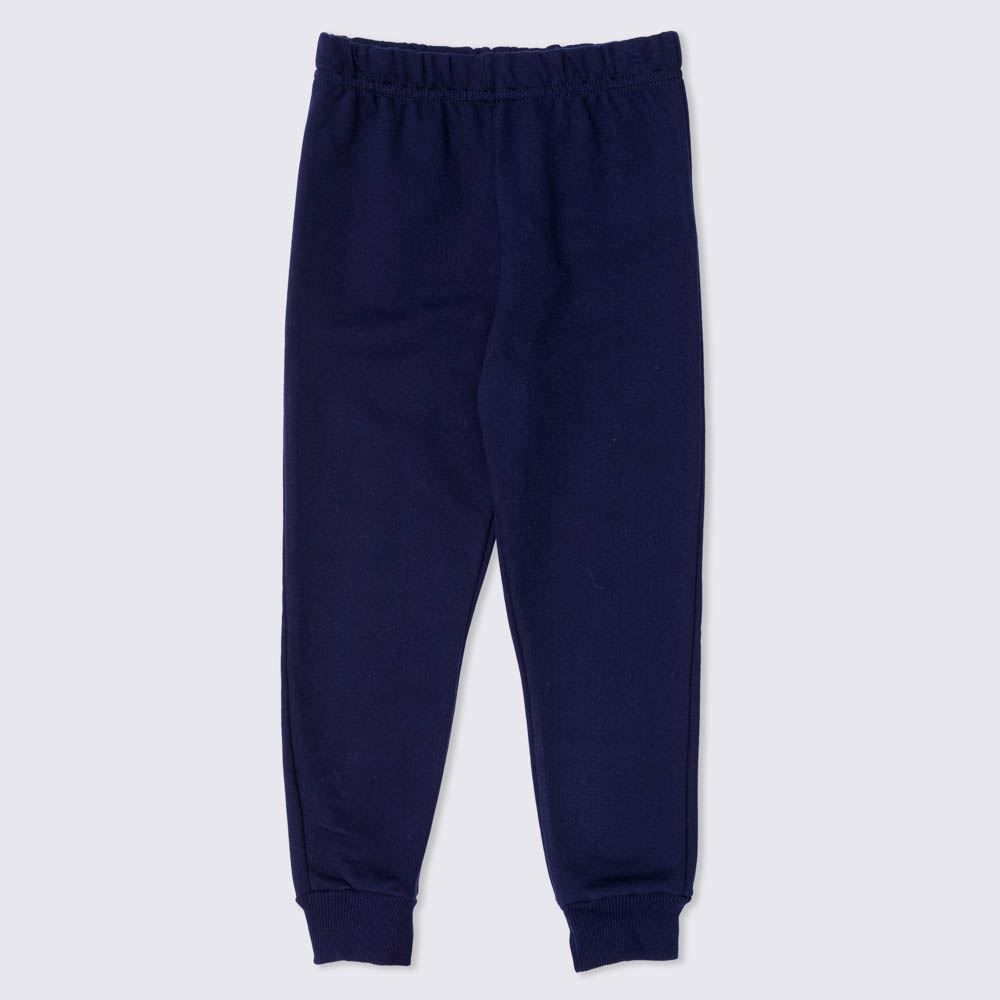Calça 1 a 3 anos Moletom Felpado Básico Yoyo Kids