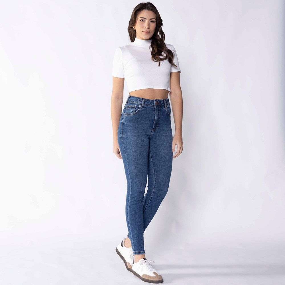 Calça Feminina Cigarrete Jeans Boby Blues