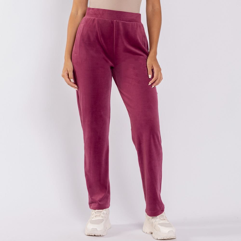 Calça Feminina Esportiva Reta em Plush Scream