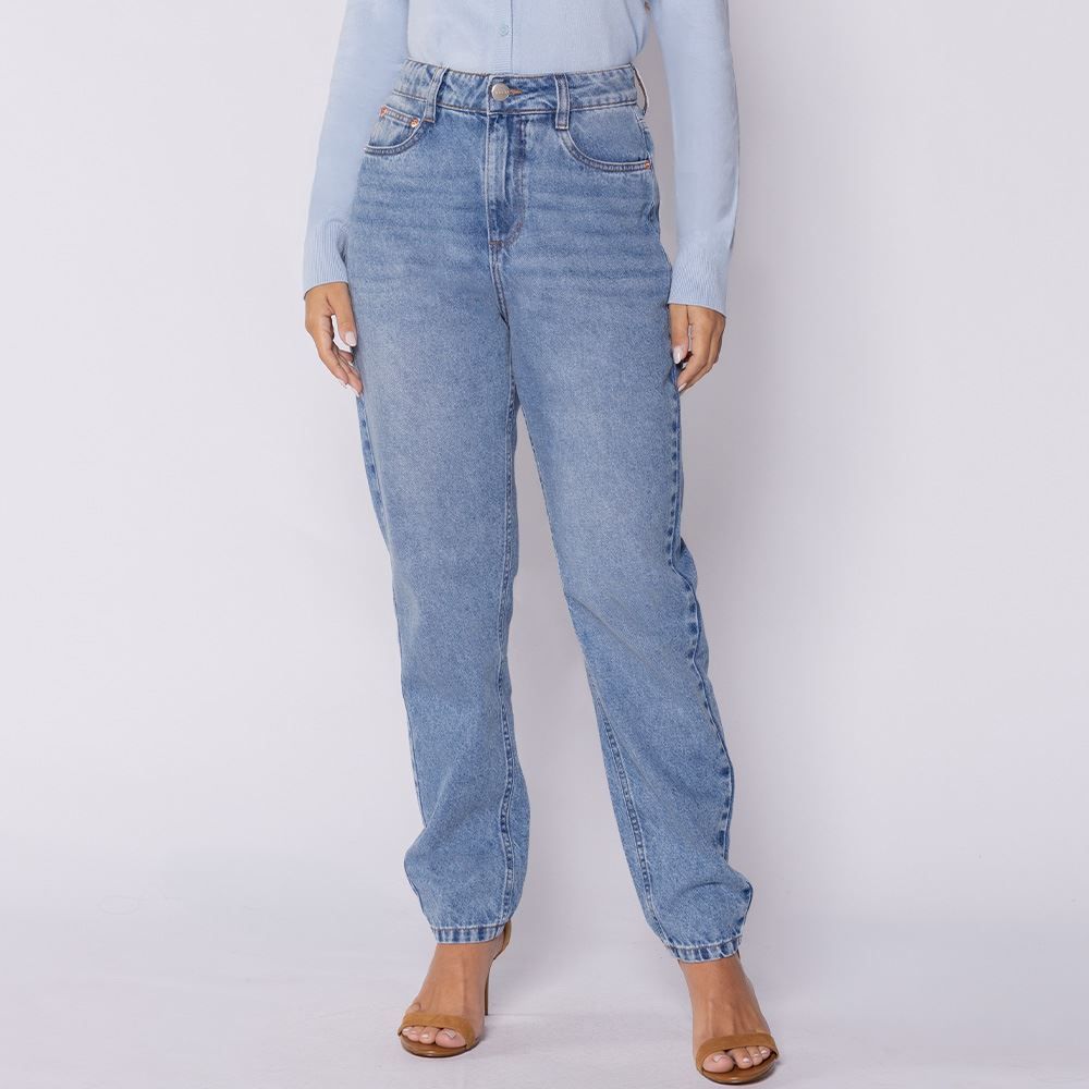 Calça Jeans Feminina Mom Patricia Foster