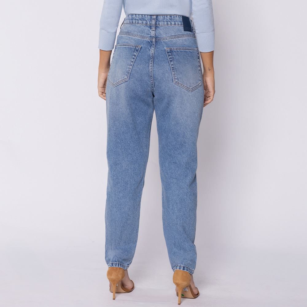 Calça Jeans Feminina Mom Patricia Foster