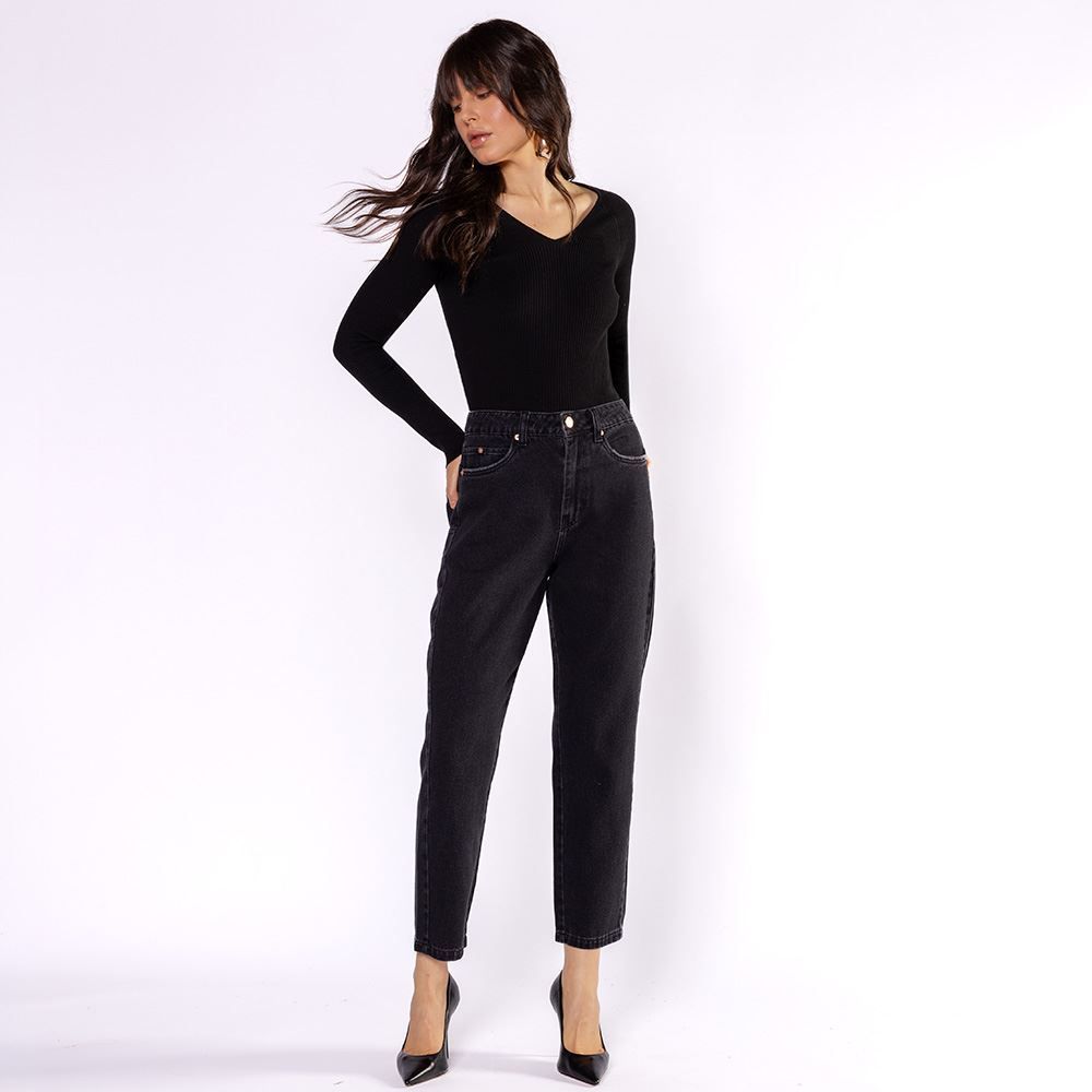 Calça Jeans Feminina Mom Patricia Foster