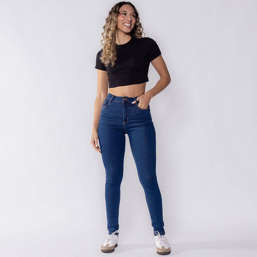 Calça Jeans Feminina Skinny Básica Boby Blues