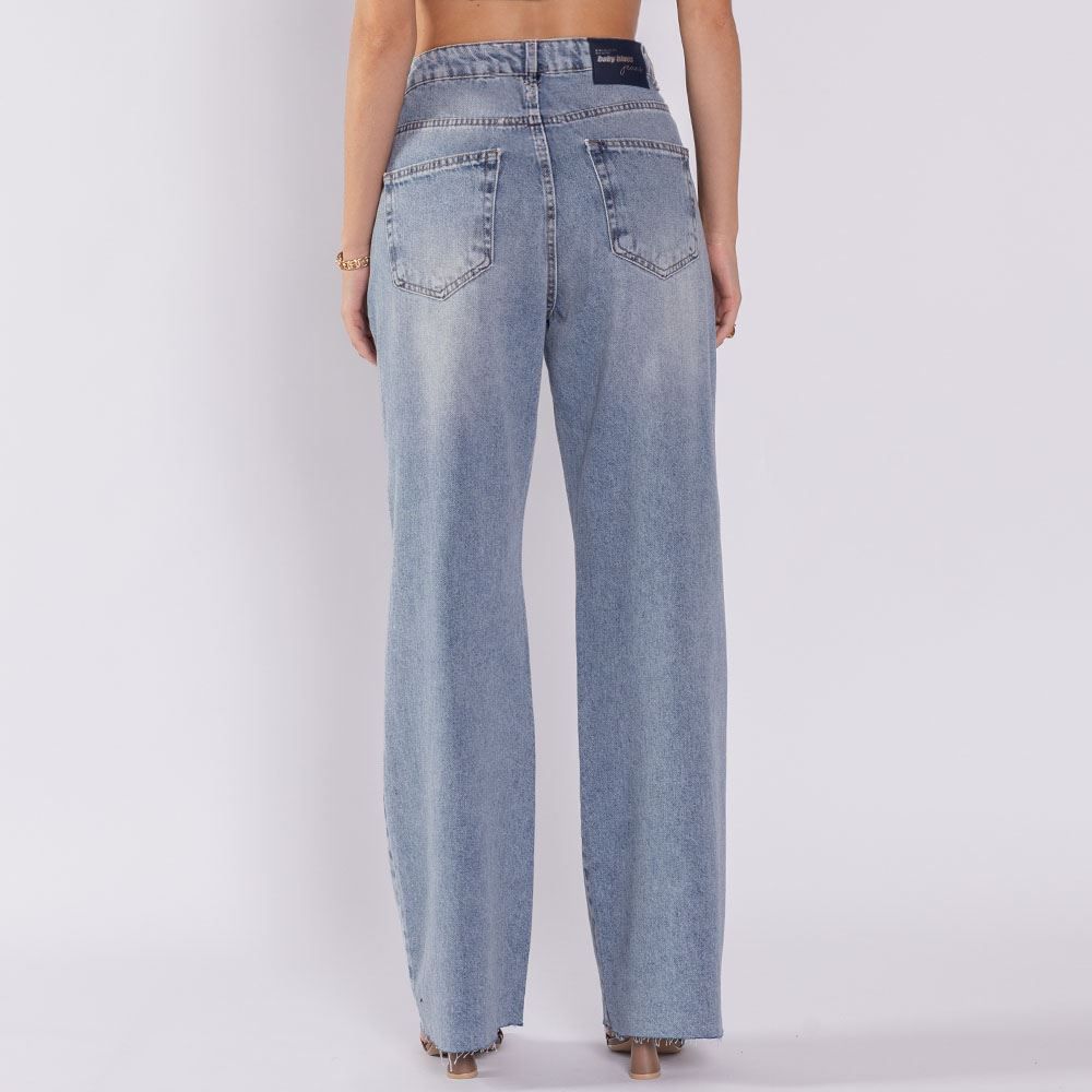 Calça Jeans Feminina Wide Leg Boby Blues 