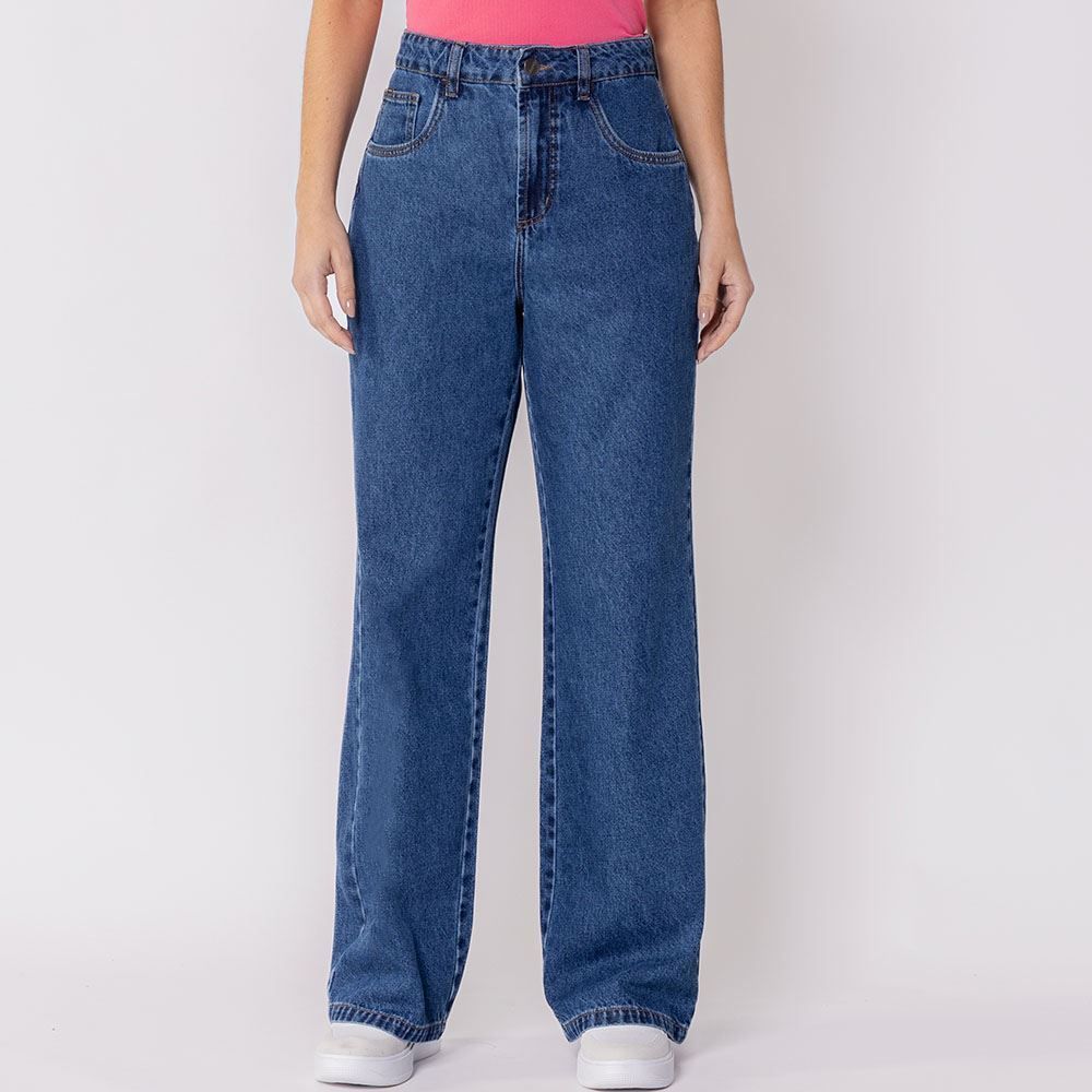 Calça Feminina Jeans Wide Leg Boby Blues 